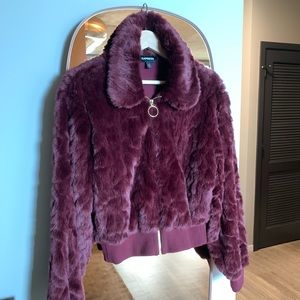 Express | Rabbit Faux Fur Jacket